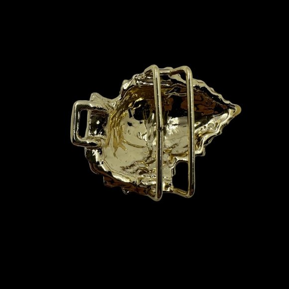 Vintage Gold Tone 4-piece Scarf Clips - Picture 8 of 10